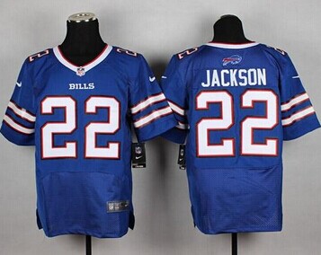 NEW Buffalo Bills #22 Fred Jackson Royal Blue Team Color NFL New Elite Jersey