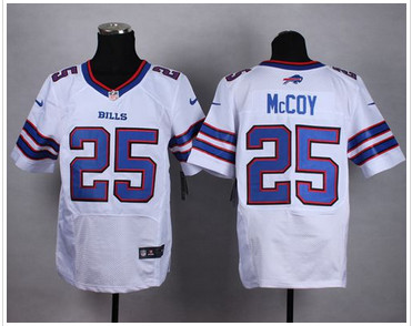 NEW Buffalo Bills #25 LeSean McCoy White Men's Stitched NFL New Elite Jersey NEW Buffalo Bills #25 LeSean McCoy White Men's Stitched NFL New Elite Jersey
