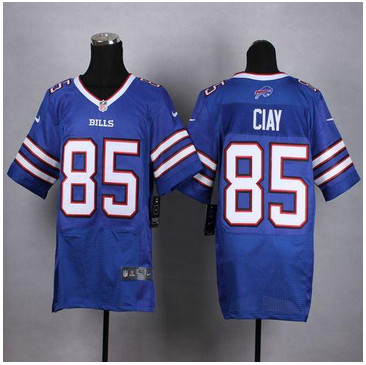 NEW Buffalo Bills #85 Charles Clay Royal Blue Team Color Men's Stitched NFL New Elite Jersey NEW Buffalo Bills #85 Charles Clay Royal Blue Team Color Men's Stitched NFL New Elite Jersey