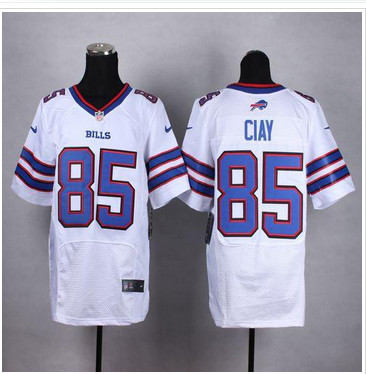 NEW Buffalo Bills #85 Charles Clay White Men's Stitched NFL New Elite Jersey NEW Buffalo Bills #85 Charles Clay White Men's Stitched NFL New Elite Jersey