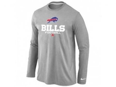 NEW Buffalo Bills Critical Victory Long Sleeve T-Shirt Grey