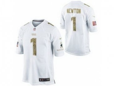 NEW Carolina Panthers #1 Cam Newton White Jerseys(game USA) NEW Carolina Panthers #1 Cam Newton White Jerseys(game USA)