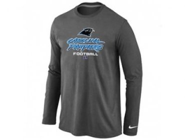 NEW Carolina Panthers Critical Victory Long Sleeve T-Shirt D.Grey