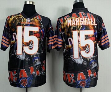 NEW Chicago Bears #15 Brandon Marshall Team Color NFL Elite Fanatical Version Jersey NEW Chicago Bears #15 Brandon Marshall Team Color NFL Elite Fanatical Version Jersey