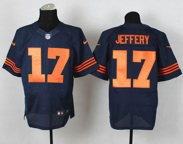 NEW Chicago Bears #17 Alshon Jeffery Navy Blue 1940s Throwback NFL Elite Jersey NEW Chicago Bears #17 Alshon Jeffery Navy Blue 1940s Throwback NFL Elite Jersey