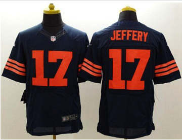 NEW Chicago Bears #17 Alshon Jeffery Navy Blue 1940s Throwback NFL Elite Jersey NEW Chicago Bears #17 Alshon Jeffery Navy Blue 1940s Throwback NFL Elite Jersey
