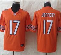 NEW Chicago Bears #17 Alshon Jeffery Orange Alternate NFL Limited Jersey NEW Chicago Bears #17 Alshon Jeffery Orange Alternate NFL Limited Jersey