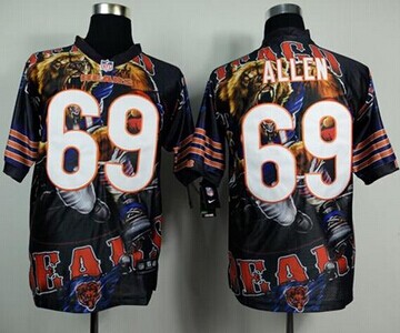 NEW Chicago Bears #69 Jared Allen Team Color NFL Elite Fanatical Version Jersey NEW Chicago Bears #69 Jared Allen Team Color NFL Elite Fanatical Version Jersey