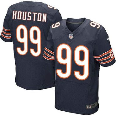 NEW Chicago Bears #99 Lamarr Houston Navy Blue Team Color NFL Elite Jersey NEW Chicago Bears #99 Lamarr Houston Navy Blue Team Color NFL Elite Jersey