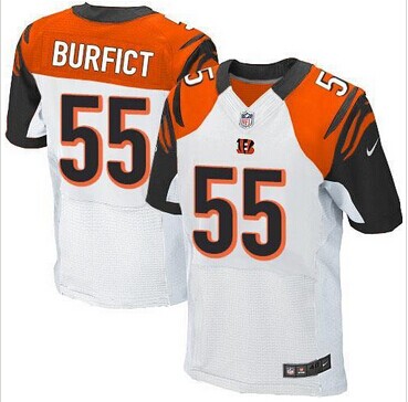 NEW Cincinnati Bengals #55 Vontaze Burfict White NFL Elite Jersey NEW Cincinnati Bengals #55 Vontaze Burfict White NFL Elite Jersey