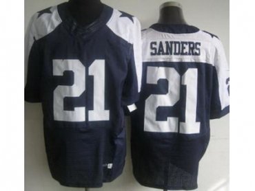 NEW Dallas Cowboys #21 Deion Sanders Blue Thanksgivings Jerseys(Elite) NEW Dallas Cowboys #21 Deion Sanders Blue Thanksgivings Jerseys(Elite)