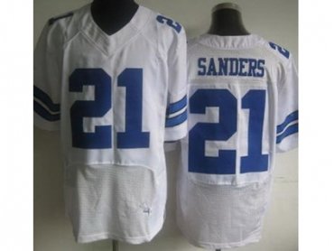 NEW Dallas Cowboys #21 Deion Sanders White Jerseys(Elite) NEW Dallas Cowboys #21 Deion Sanders White Jerseys(Elite)