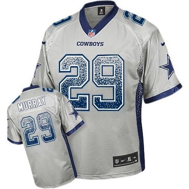 NEW Dallas Cowboys #29 DeMarco Murray Grey Stitched NFL Elite Drift Fashion Jersey NEW Dallas Cowboys #29 DeMarco Murray Grey Stitched NFL Elite Drift Fashion Jersey