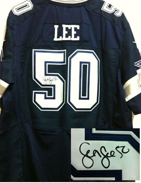 NEW Dallas Cowboys #50 Sean Lee dk.blue jerseys(Elite signature) NEW Dallas Cowboys #50 Sean Lee dk.blue jerseys(Elite signature)