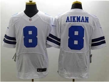 NEW Dallas Cowboys #8 Troy Aikman White NFL Elite Jersey NEW Dallas Cowboys #8 Troy Aikman White NFL Elite Jersey