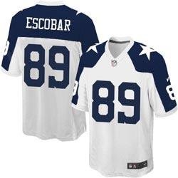 NEW Dallas Cowboys #89 Gavin Escobar White Throwback Alternate NFL Jersey(Game) NEW Dallas Cowboys #89 Gavin Escobar White Throwback Alternate NFL Jersey(Game)
