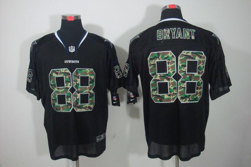 NEW Dallas Cowboys 88 Dez Bryant Lights Out Black Elite Jerseys(Camo Number) NEW Dallas Cowboys 88 Dez Bryant Lights Out Black Elite Jerseys(Camo Number)