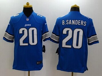 NEW Detroit Lions #20 Barry Sanders Blue Team Color NFL Limited Jersey NEW Detroit Lions #20 Barry Sanders Blue Team Color NFL Limited Jersey