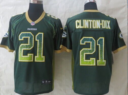 NEW Green Bay Packers #21 Ha Ha Clinton-Dix Green Team Color Drift Fashion Elite Jersey NEW Green Bay Packers #21 Ha Ha Clinton-Dix Green Team Color Drift Fashion Elite Jersey