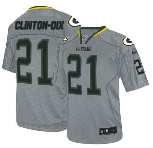 NEW Green Bay Packers #21 Ha Ha Clinton-Dix Lights Out Grey NFL Elite Jersey NEW Green Bay Packers #21 Ha Ha Clinton-Dix Lights Out Grey NFL Elite Jersey