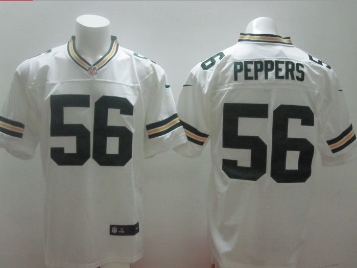 NEW Green Bay Packers #56 Julius Peppers whiteTeam Color NFL Elite Jerseys NEW Green Bay Packers #56 Julius Peppers whiteTeam Color NFL Elite Jerseys