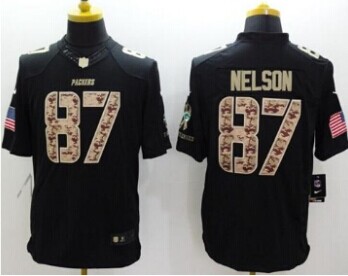 NEW Green Bay Packers #87 Jordy Nelson Black NFL Limited Salute to Service Jersey NEW Green Bay Packers #87 Jordy Nelson Black NFL Limited Salute to Service Jersey