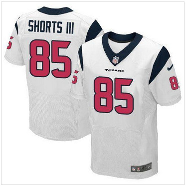 NEW Houston Texans #85 Cecil Shorts III White Men's Stitched NFL Elite Jersey
