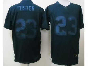 NEW Houston Texans 23 Arian Foster Navy Blue Drenched Limited NFL Jerseys