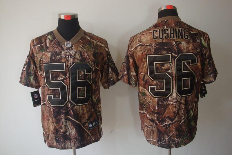 NEW Houston Texans 56 Brian Cushing Camo Realtree NFL Jerseys(Elite)