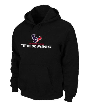 NEW Houston Texans Shield Nailhead Performance Hoodie -Black