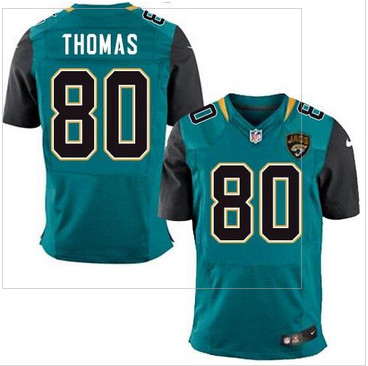 NEW Jacksonville Jaguars #80 Julius Thomas Teal Green Team Color Men's Stitched NFL Elite jersey NEW Jacksonville Jaguars #80 Julius Thomas Teal Green Team Color Men's Stitched NFL Elite jersey