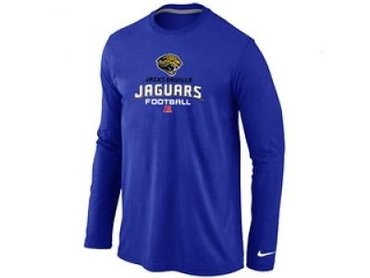 NEW Jacksonville Jaguars Critical Victory Long Sleeve T-Shirt Blue NEW Jacksonville Jaguars Critical Victory Long Sleeve T-Shirt Blue