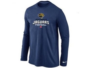 NEW Jacksonville Jaguars Critical Victory Long Sleeve T-Shirt D.Blue NEW Jacksonville Jaguars Critical Victory Long Sleeve T-Shirt D.Blue