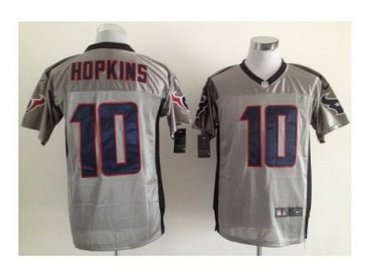 NEW Jerseys Houston Texans #10 hopkins grey(Elite shadow)