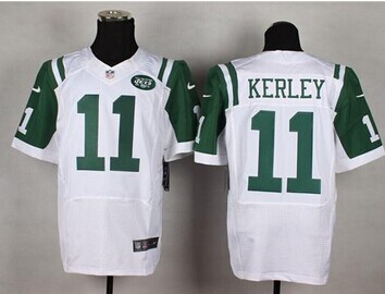 NEW Jets #11 Jeremy Kerley White NFL Elite Jersey