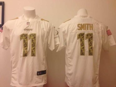 NEW Kansas City Chiefs #11 Alex Smith White Jerseys(game USA) NEW Kansas City Chiefs #11 Alex Smith White Jerseys(game USA)