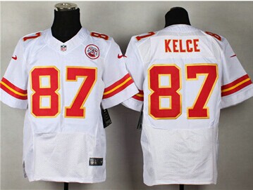 NEW Kansas City Chiefs #87 Travis Kelce White NFL Elite Jersey NEW Kansas City Chiefs #87 Travis Kelce White NFL Elite Jersey