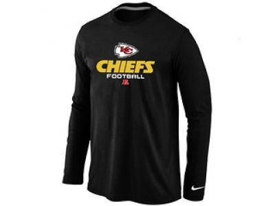 NEW Kansas City Chiefs Critical Victory Long Sleeve T-Shirt Black