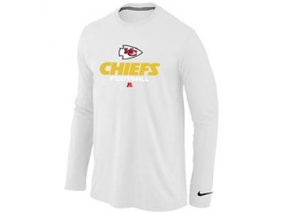 NEW Kansas City Chiefs Critical Victory Long Sleeve T-Shirt White
