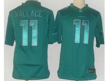 NEW Miami Dolphins #11 Mike Wallace Green Jerseys(Drenched Limited) NEW Miami Dolphins #11 Mike Wallace Green Jerseys(Drenched Limited)