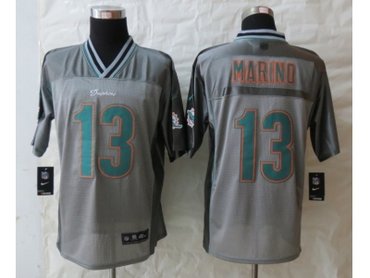NEW Miami Dolphins #13 Marino Grey Jerseys(Vapor Elite) NEW Miami Dolphins #13 Marino Grey Jerseys(Vapor Elite)