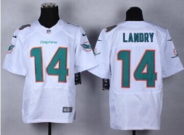 NEW Miami Dolphins #14 Jarvis Landry White NFL New Elite Jersey NEW Miami Dolphins #14 Jarvis Landry White NFL New Elite Jersey