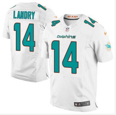 NEW Miami Dolphins #14 Jarvis Landry White NFL New Elite Jersey NEW Miami Dolphins #14 Jarvis Landry White NFL New Elite Jersey
