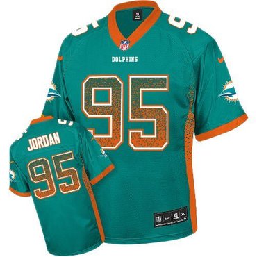 NEW Miami Dolphins #95 Dion Jordan Aqua Green Team Color Stitched NFL Elite Drift Fashion Jersey NEW Miami Dolphins #95 Dion Jordan Aqua Green Team Color Stitched NFL Elite Drift Fashion Jersey