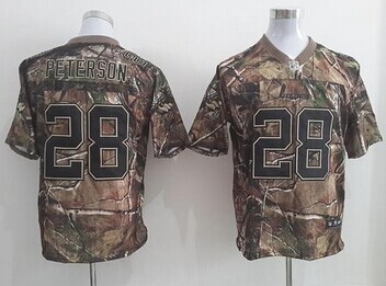 NEW Minnesota Vikings 28 Adrian Peterson Camo NFL Realtree Elite Jersey NEW Minnesota Vikings 28 Adrian Peterson Camo NFL Realtree Elite Jersey