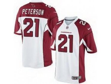 NEW NFL Arizona Cardinals 21 Patrick Peterson White Jerseys(Game) NEW NFL Arizona Cardinals 21 Patrick Peterson White Jerseys(Game)