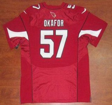 NEW NFL Arizona Cardinals 57 Alex Okafor Red Jerseys (Elite) NEW NFL Arizona Cardinals 57 Alex Okafor Red Jerseys (Elite)