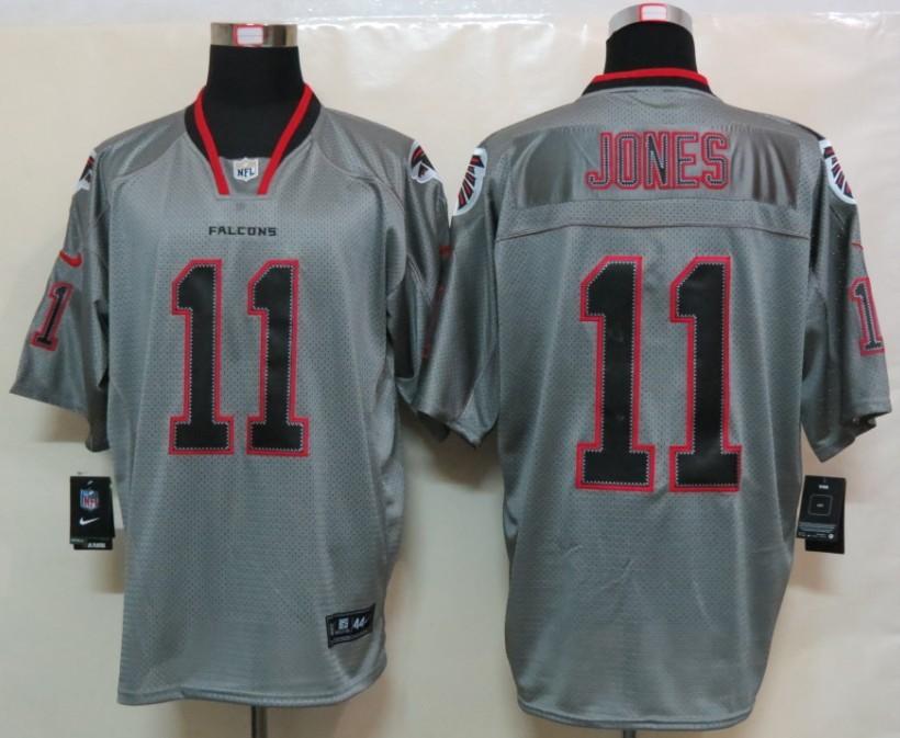 NEW NFL Atlanta Falcons 11 Julio Jones Lights Out Grey Jerseys (Elite) NEW NFL Atlanta Falcons 11 Julio Jones Lights Out Grey Jerseys (Elite)