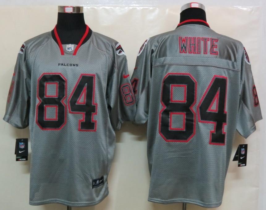 NEW NFL Atlanta Falcons 84 Roddy White Lights Out Grey Jerseys (Elite) NEW NFL Atlanta Falcons 84 Roddy White Lights Out Grey Jerseys (Elite)