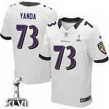 NEW NFL Baltimore Ravens 73 Marshal Yanda White Jerseys(Elite) NEW NFL Baltimore Ravens 73 Marshal Yanda White Jerseys(Elite)